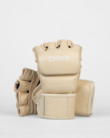 Caged MMA Handschuhe 'X' Series - Cremeweiss