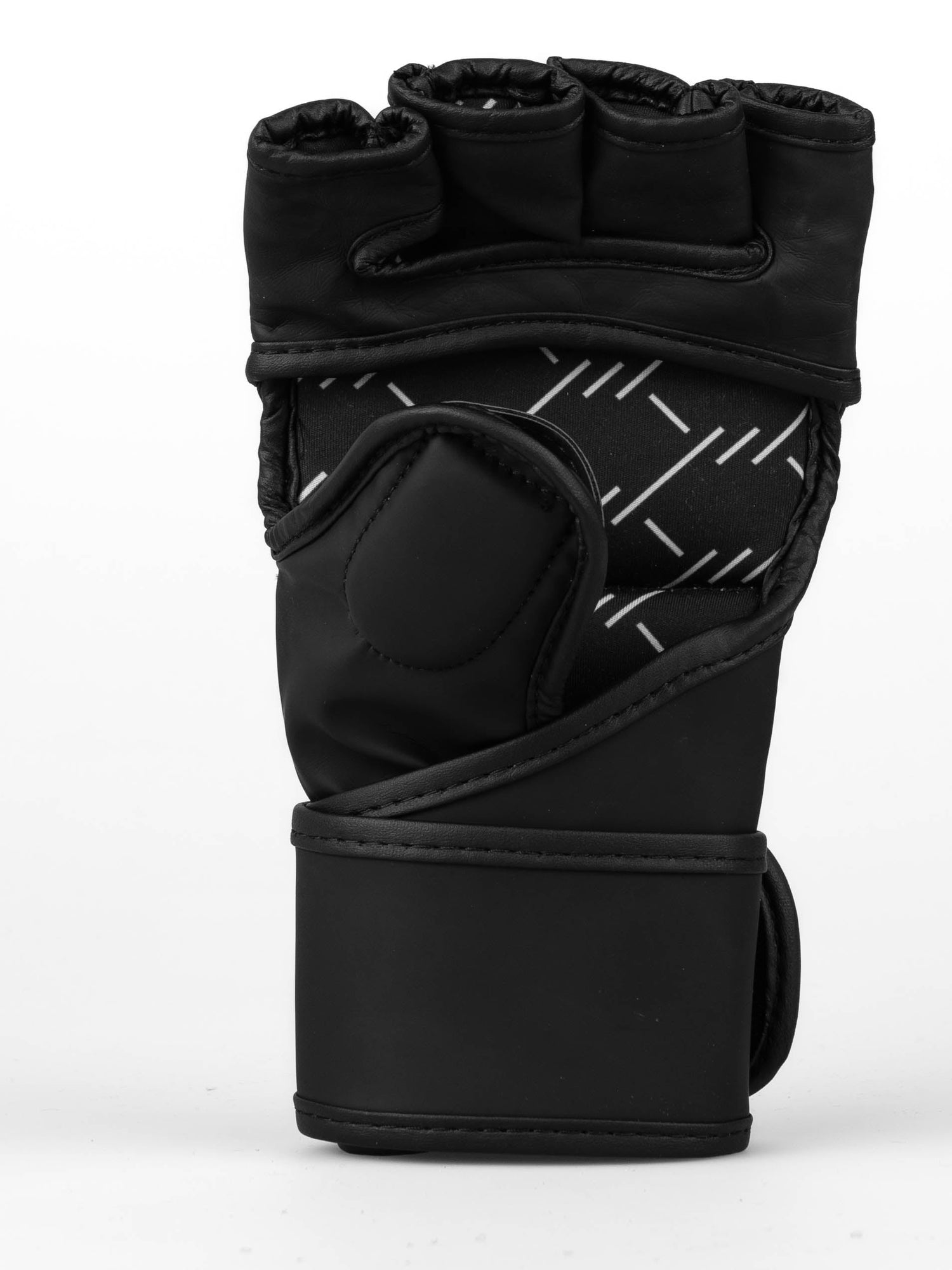 Caged MMA-Handschuhe Shadow - Mattschwarz/Weiss