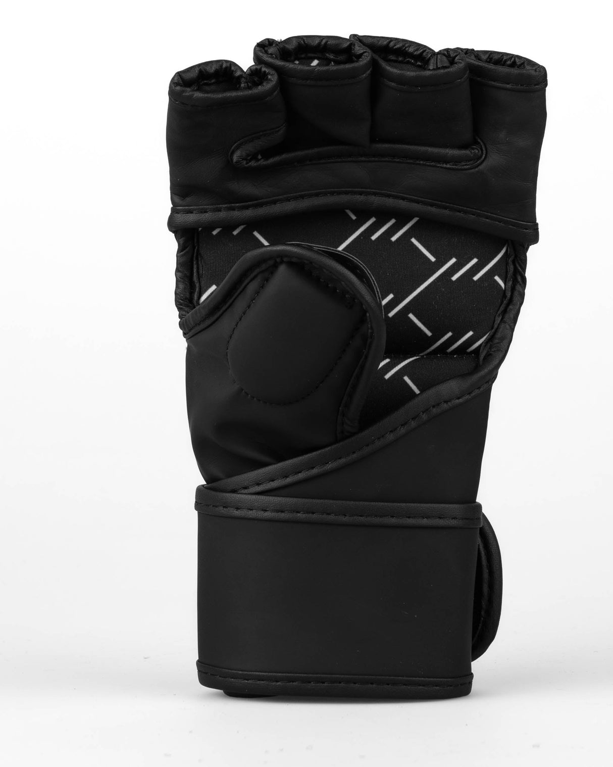 Caged MMA-Handschuhe Shadow - Mattschwarz/Weiss
