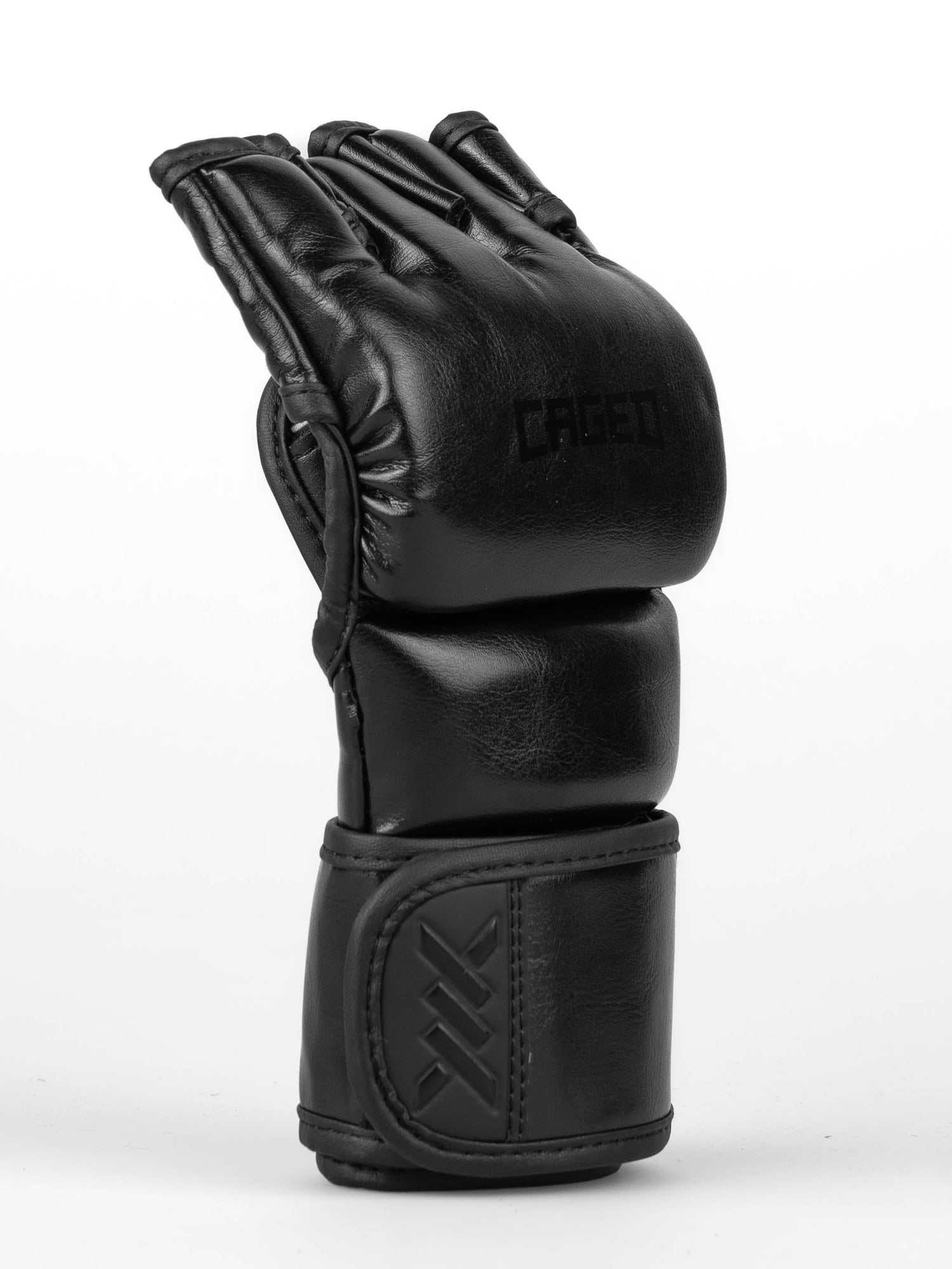 Caged MMA-Handschuhe Shadow - Schwarz/Schwarz