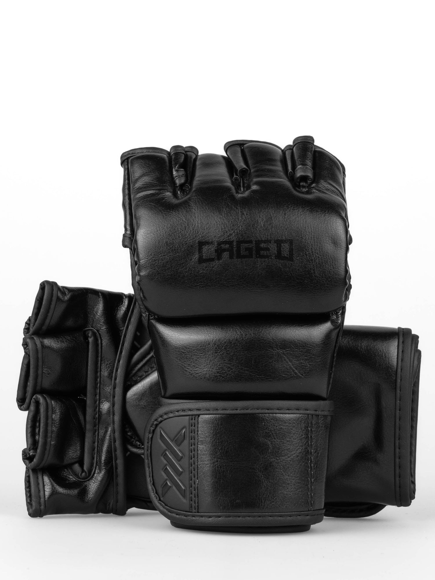 Caged MMA-Handschuhe Shadow - Schwarz/Schwarz