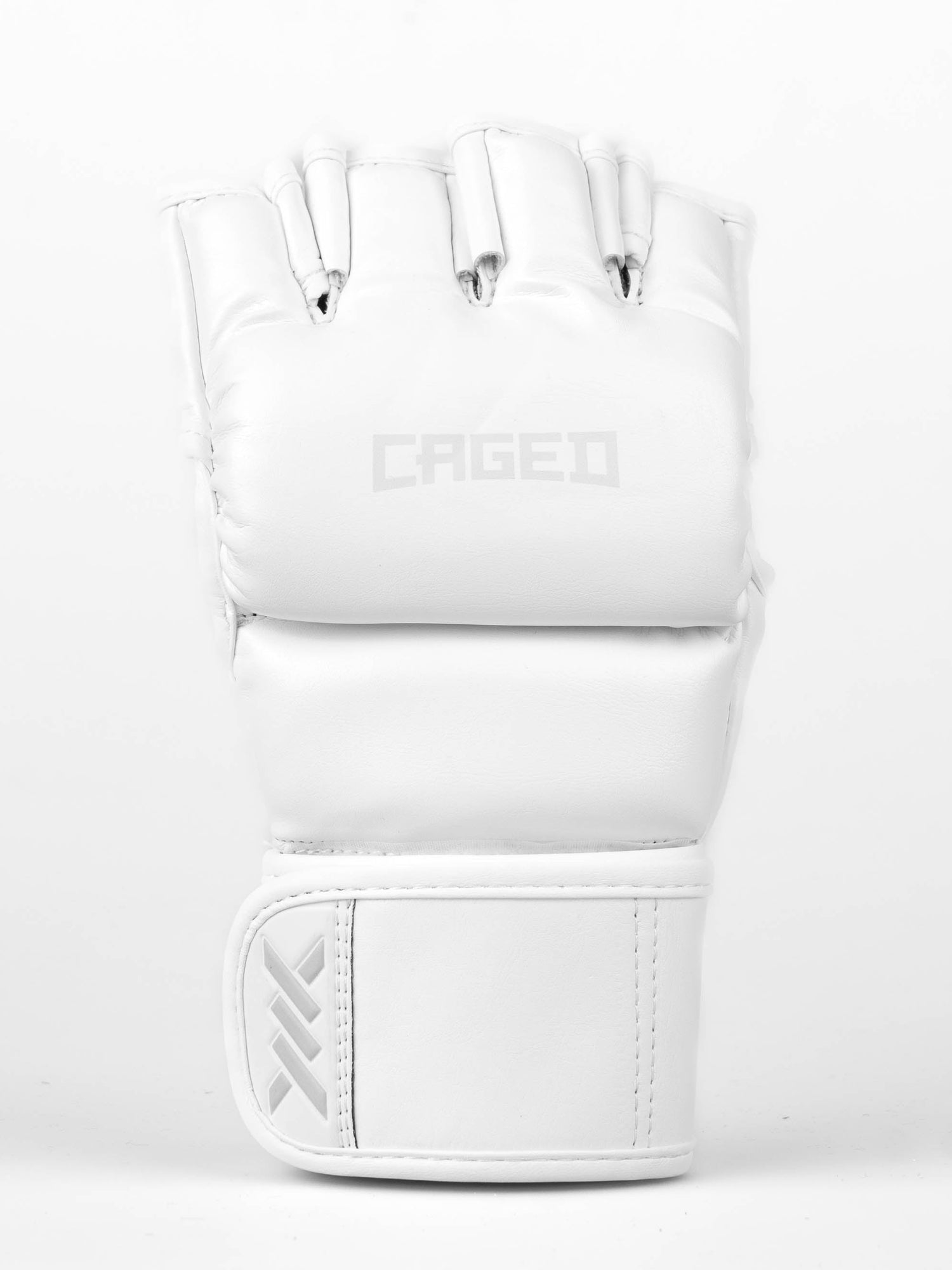 Caged MMA-Handschuhe Shadow - Weiss/Weiss