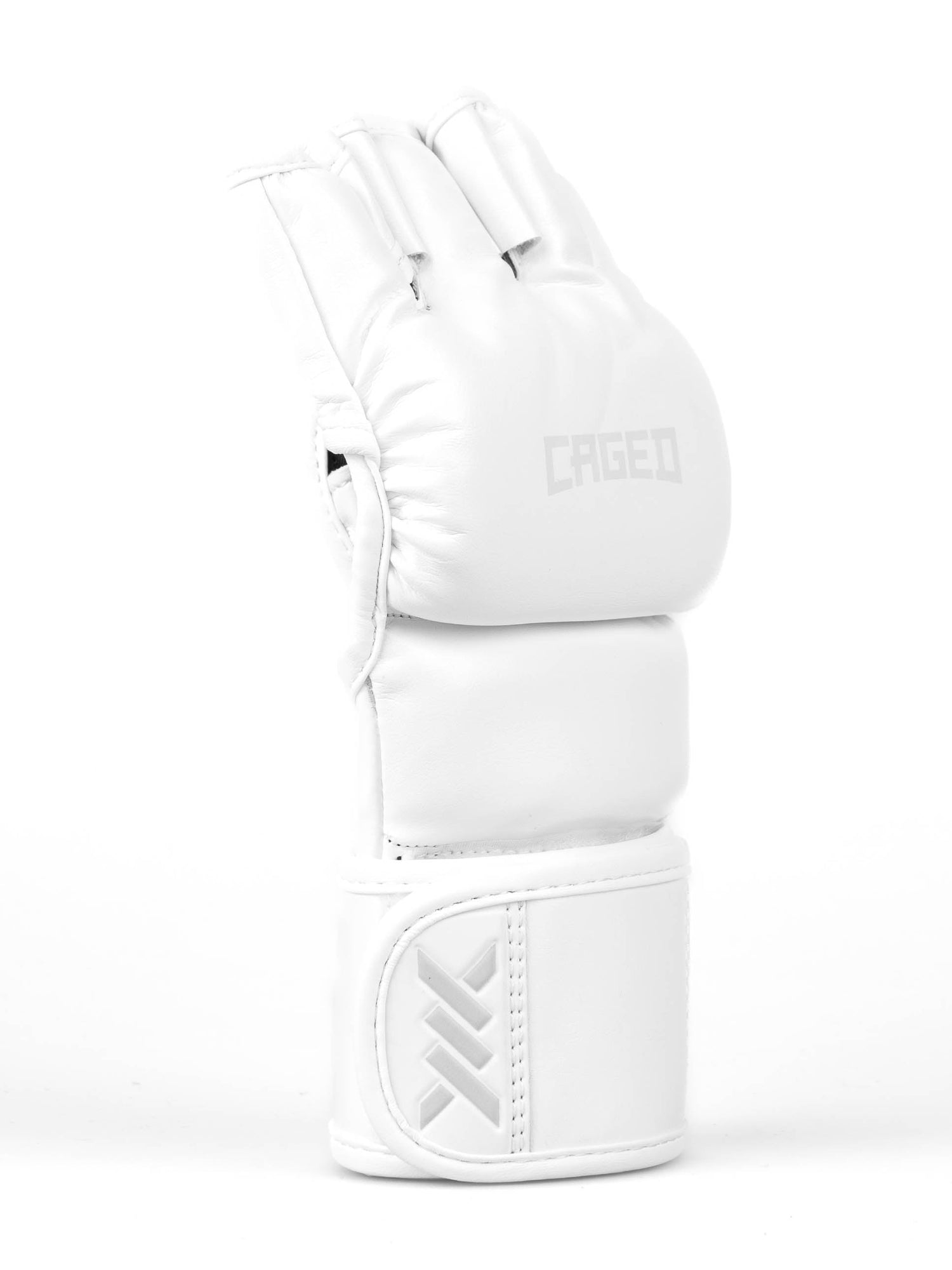 Caged MMA-Handschuhe Shadow - Weiss/Weiss