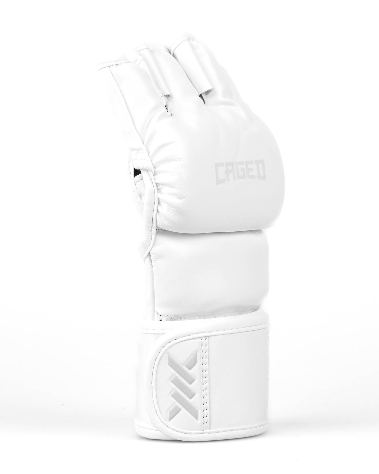 Caged MMA-Handschuhe Shadow - Weiss/Weiss