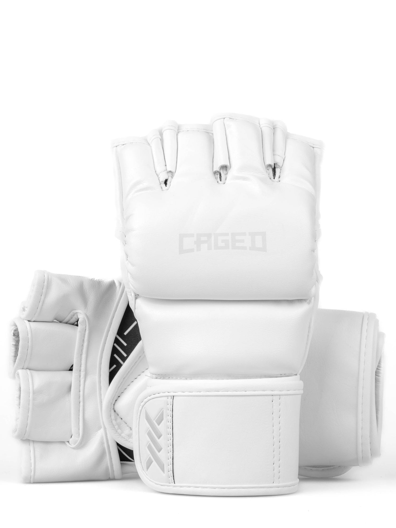 Caged MMA-Handschuhe Shadow - Weiss/Weiss