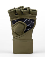 Caged MMA-Handschuhe Shadow - Khakigrün/Gold