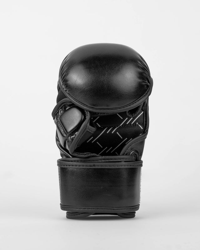 Caged MMA-Sparringhandschuhe Shadow - Schwarz/Schwarz