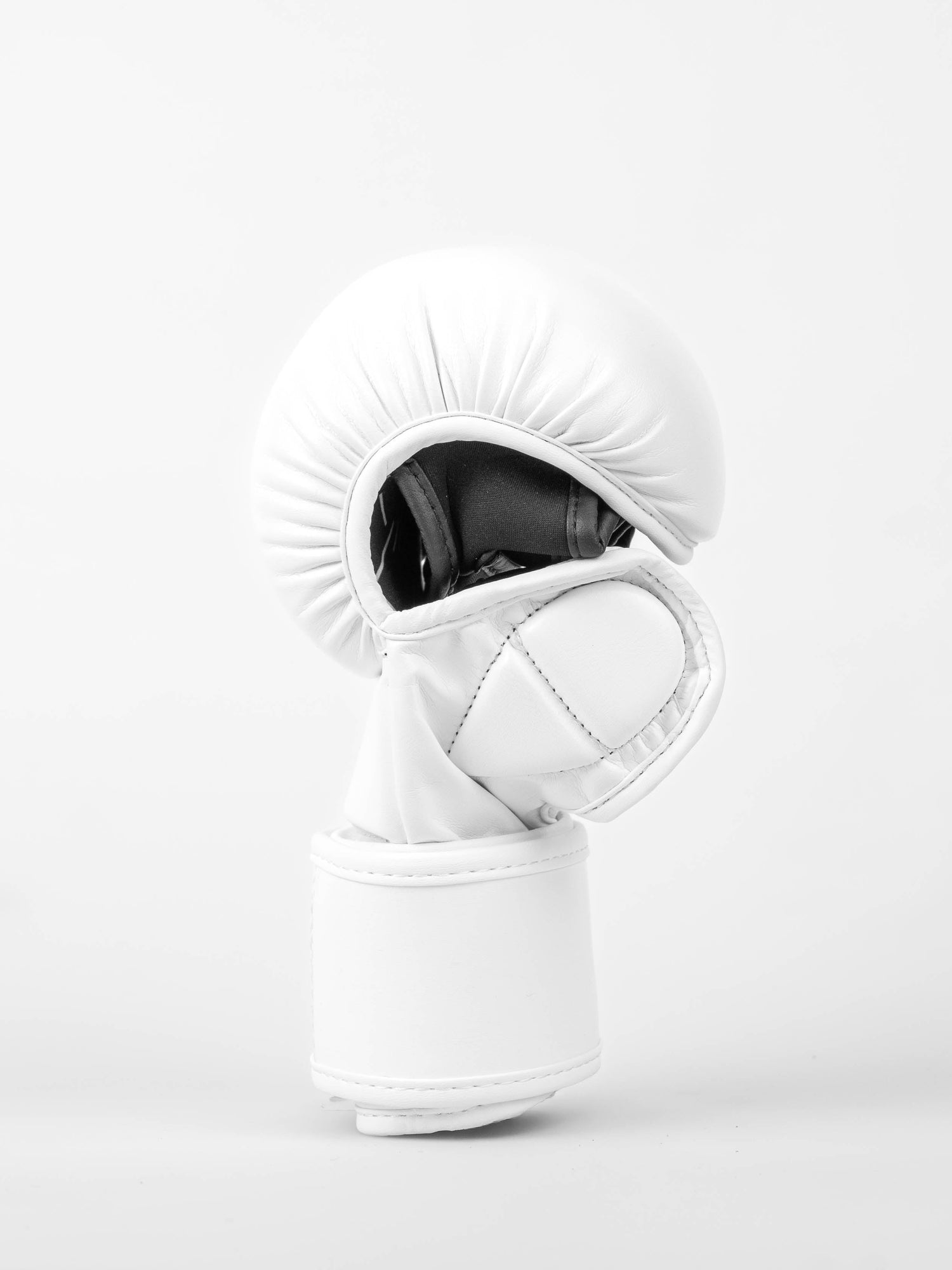 Caged MMA-Sparringhandschuhe Shadow - Weiss/Weiss