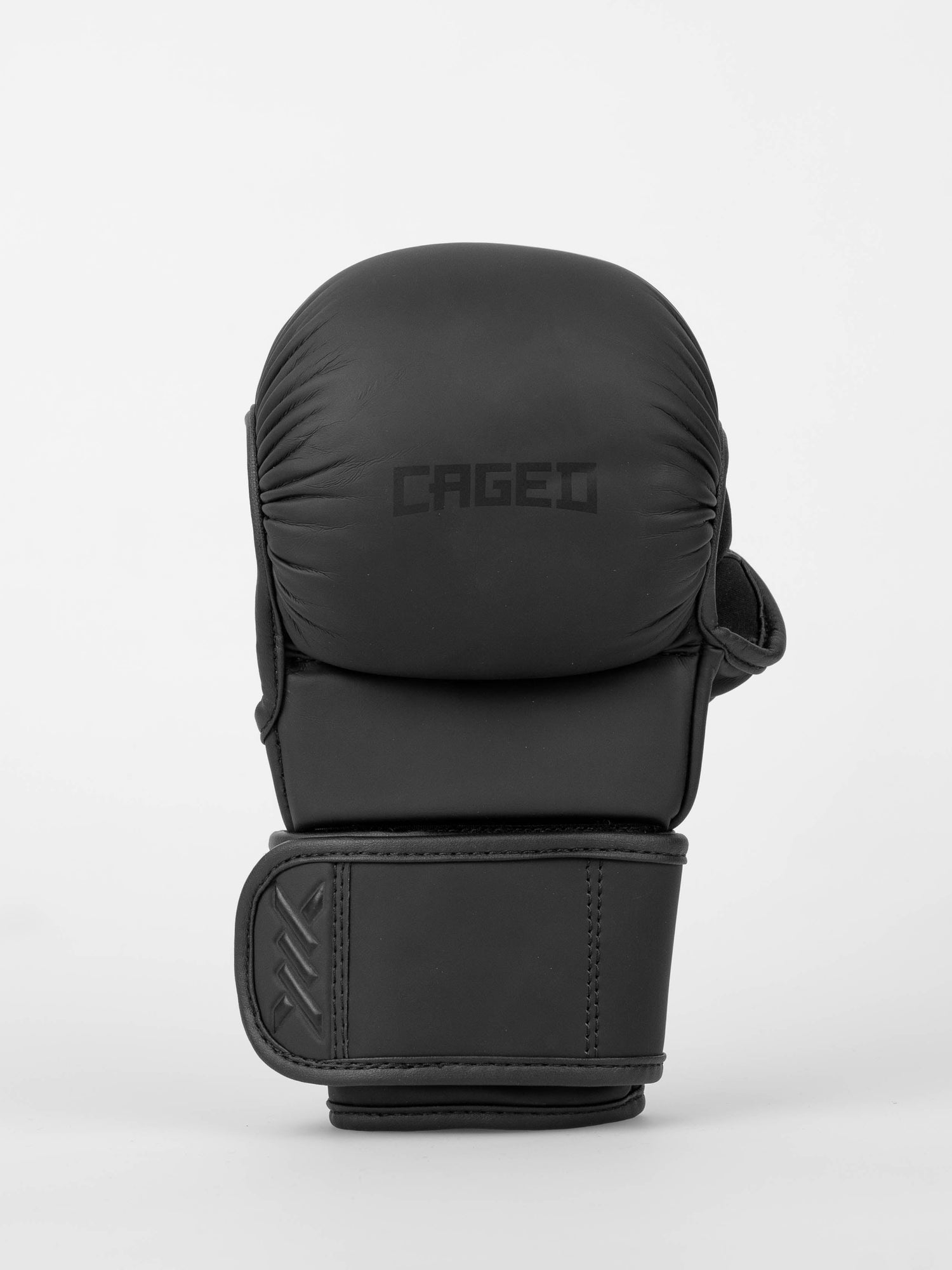 Caged MMA-Sparringhandschuhe Shadow - Mattschwarz