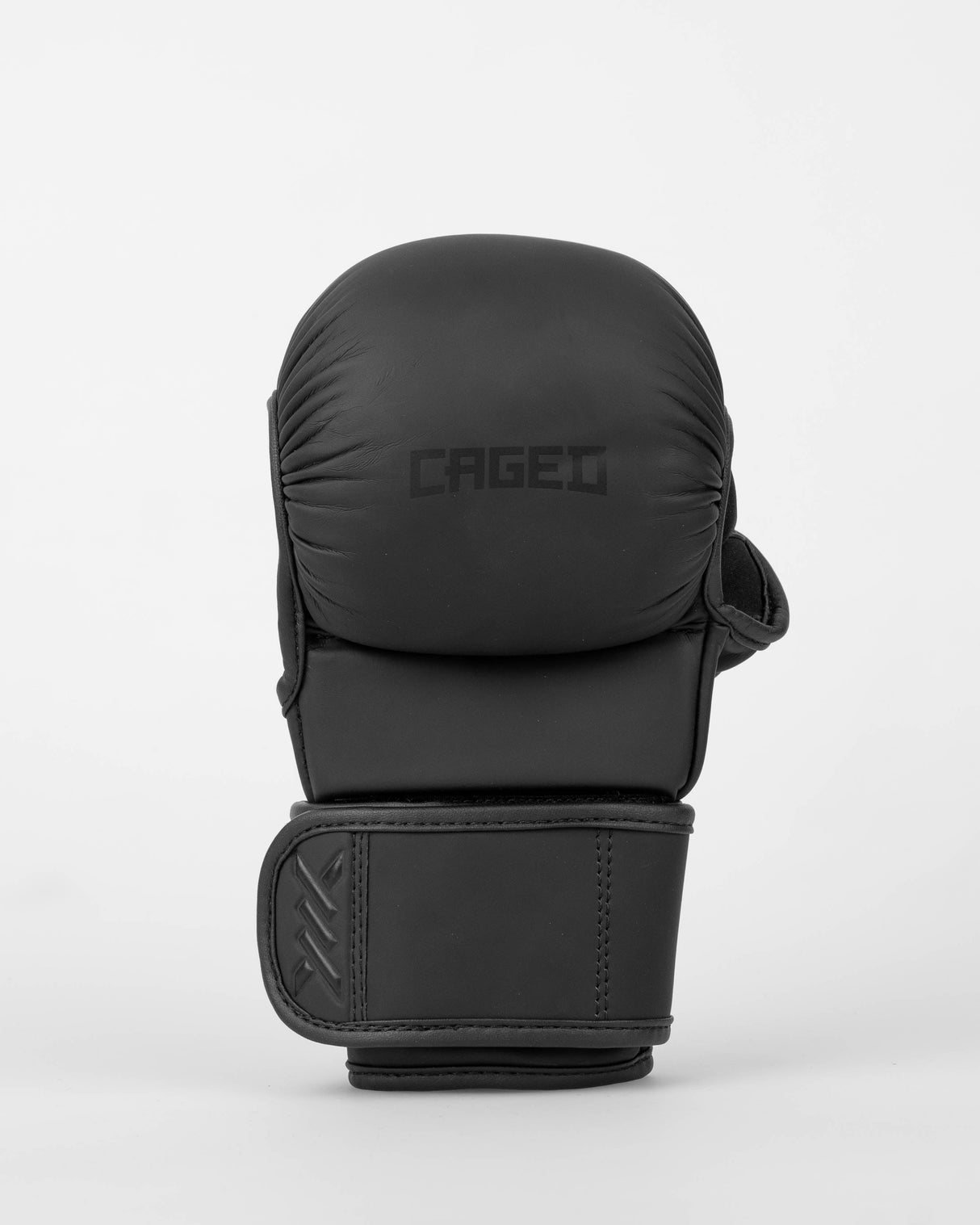 Caged MMA-Sparringhandschuhe Shadow - Mattschwarz