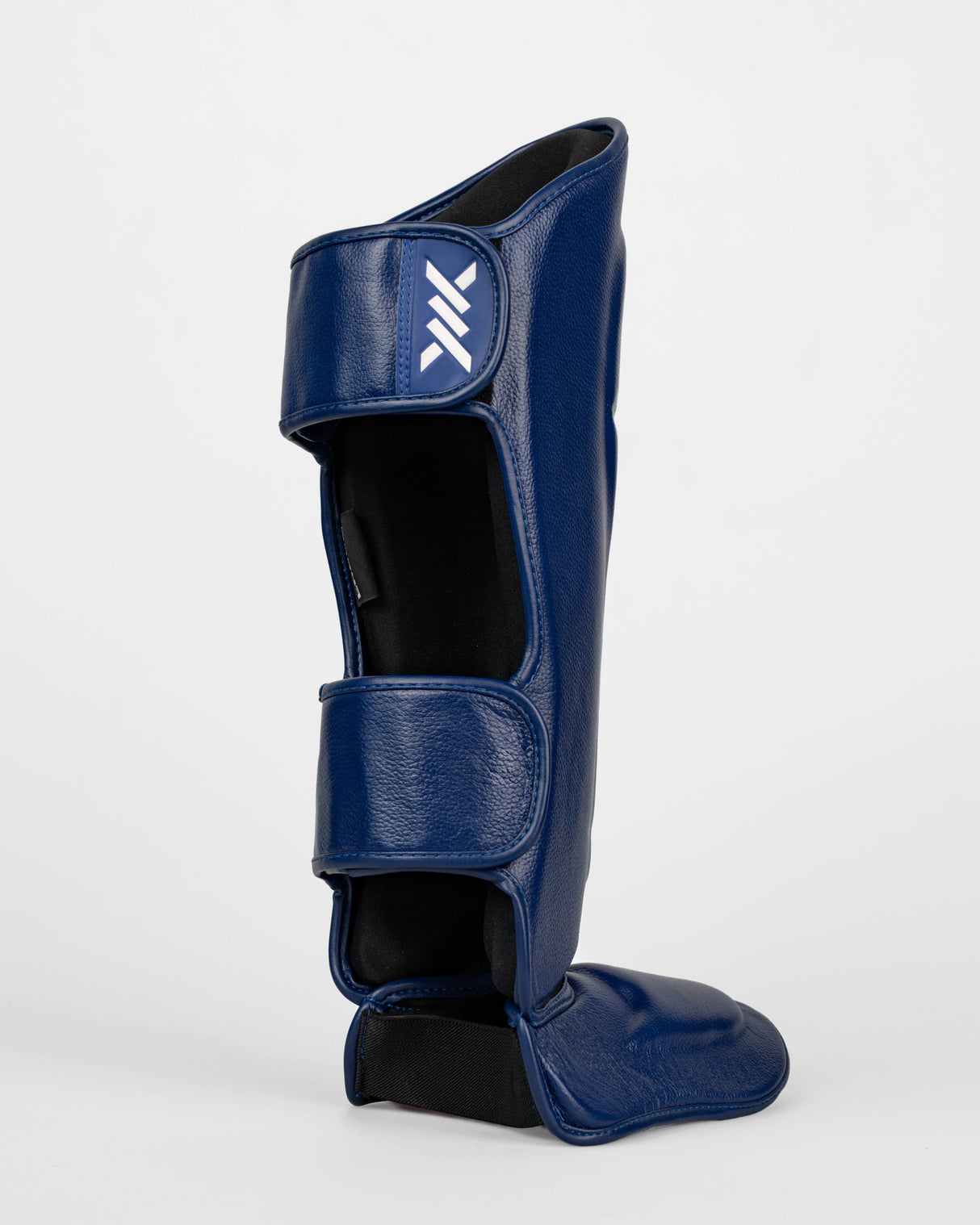 Caged Schienbeinschoner 'X' Series - Marineblau/Weiss