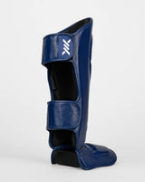 Caged Schienbeinschoner 'X' Series - Marineblau/Weiss