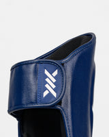Caged Schienbeinschoner 'X' Series - Marineblau/Weiss