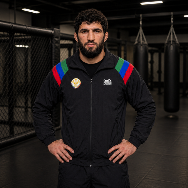Phantom Athletics Trainingsjacke DMC Team Dagestan - Schwarz