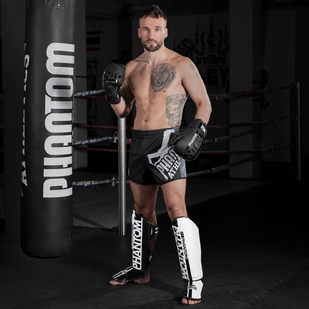Phantom Athletics Schienbeinschoner APEX Striking - Weiß