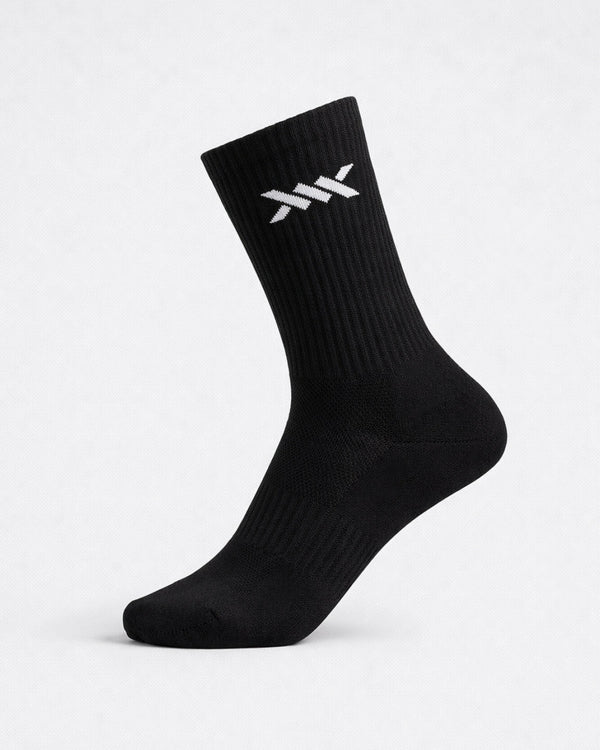 Caged Crew Socken – Schwarz