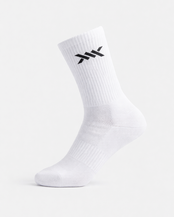 Caged Crew Socken – Weiss