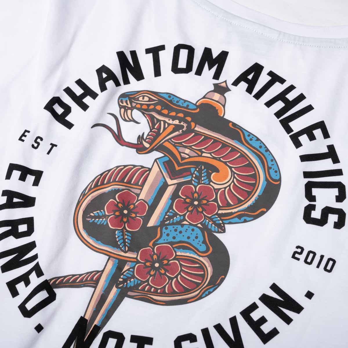 Phantom Athletics T-Shirt Serpent - Weiß