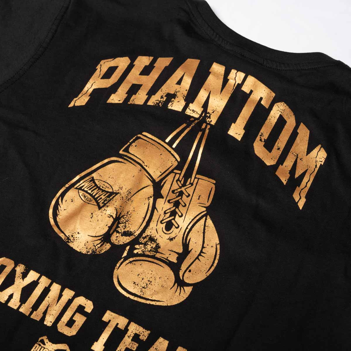 Phantom Athletics T-Shirt Boxing Team - Schwarz/Gold