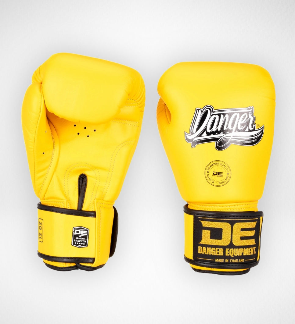 Danger Boxhandschuhe Classic Thai - Gelb