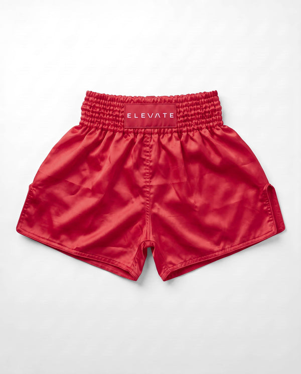 Elevate Muay Thai Shorts Prime - Rot