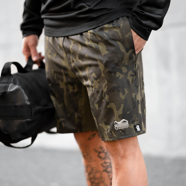Phantom Athletics Trainingsshorts Shadow - Armee Camo