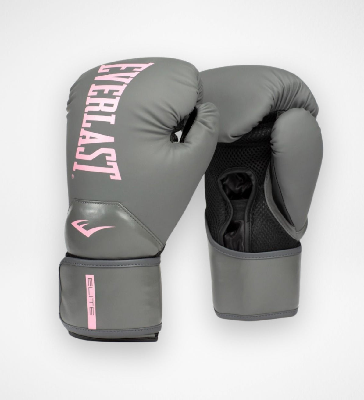 Everlast Boxhandschuhe Elite 2 – Grau/Rosa