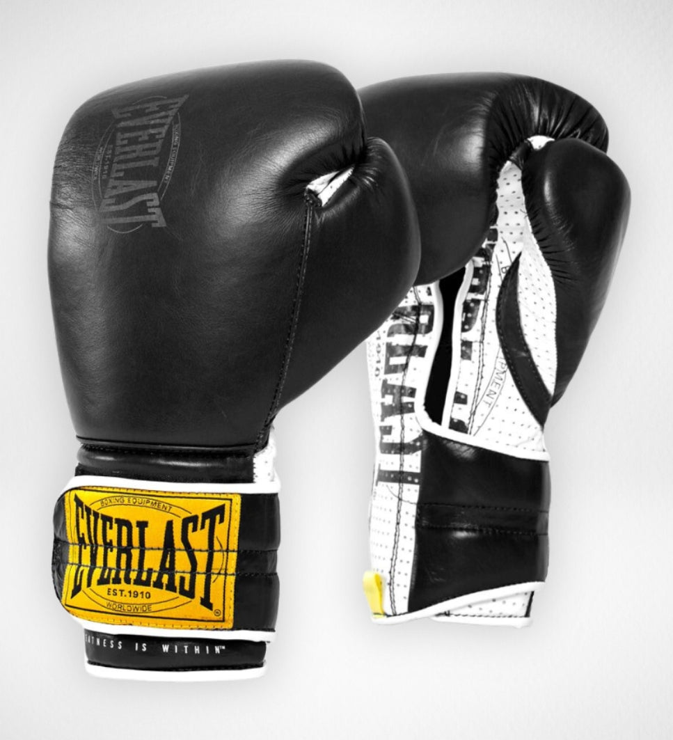 Everlast Boxhandschuhe 1910 Pro Classic - Schwarz