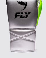 Fly Boxhandschuhe Superlace Pro X 2 - Silber/Neongrün