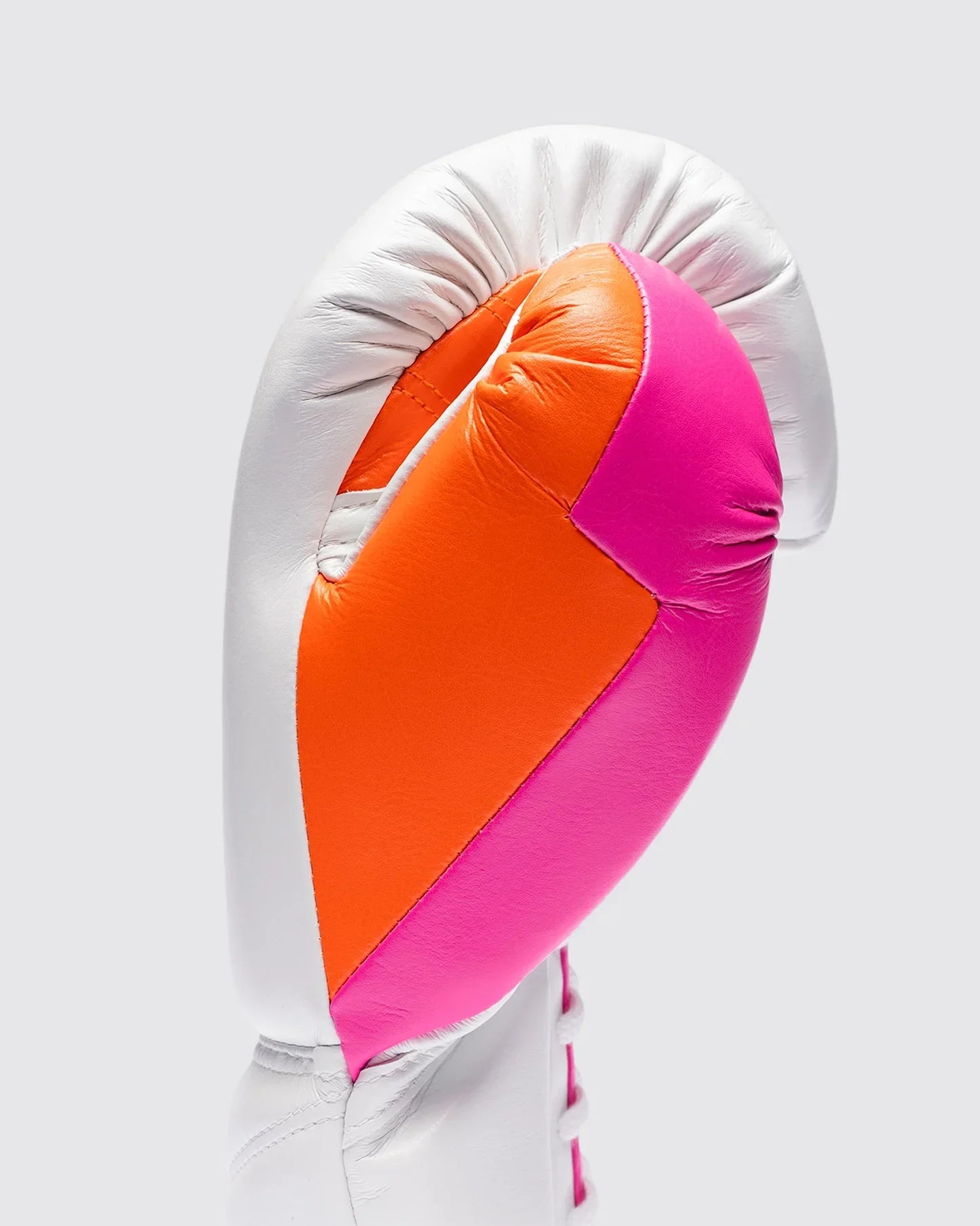 Fly Boxhandschuhe Superlace Pro X 2 - Weiß/Rosa/Orange