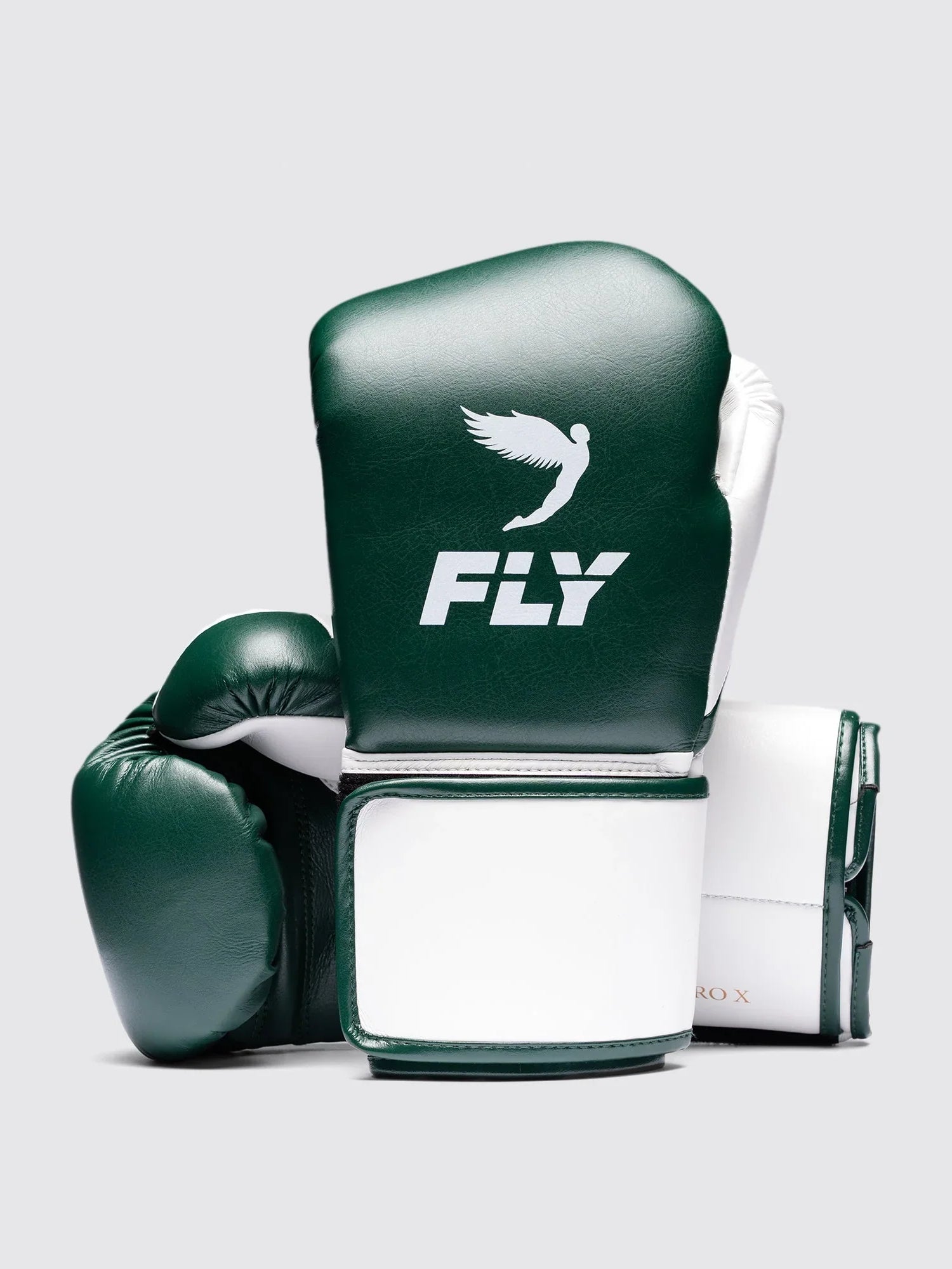 Fly Boxhandschuhe Superloop Pro X 2 - Dunkelgrün/Weiß