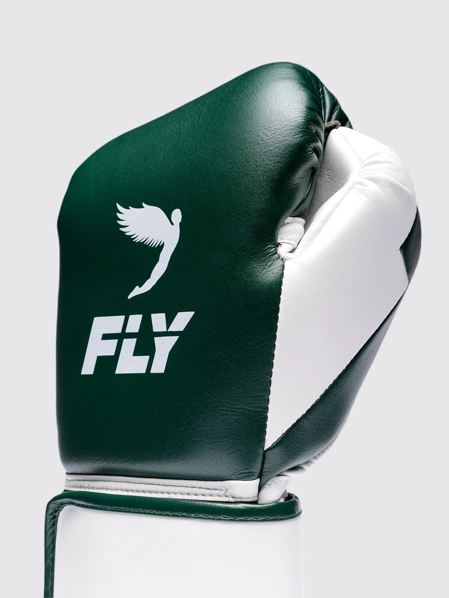 Fly Boxhandschuhe Superloop Pro X 2 - Dunkelgrün/Weiß