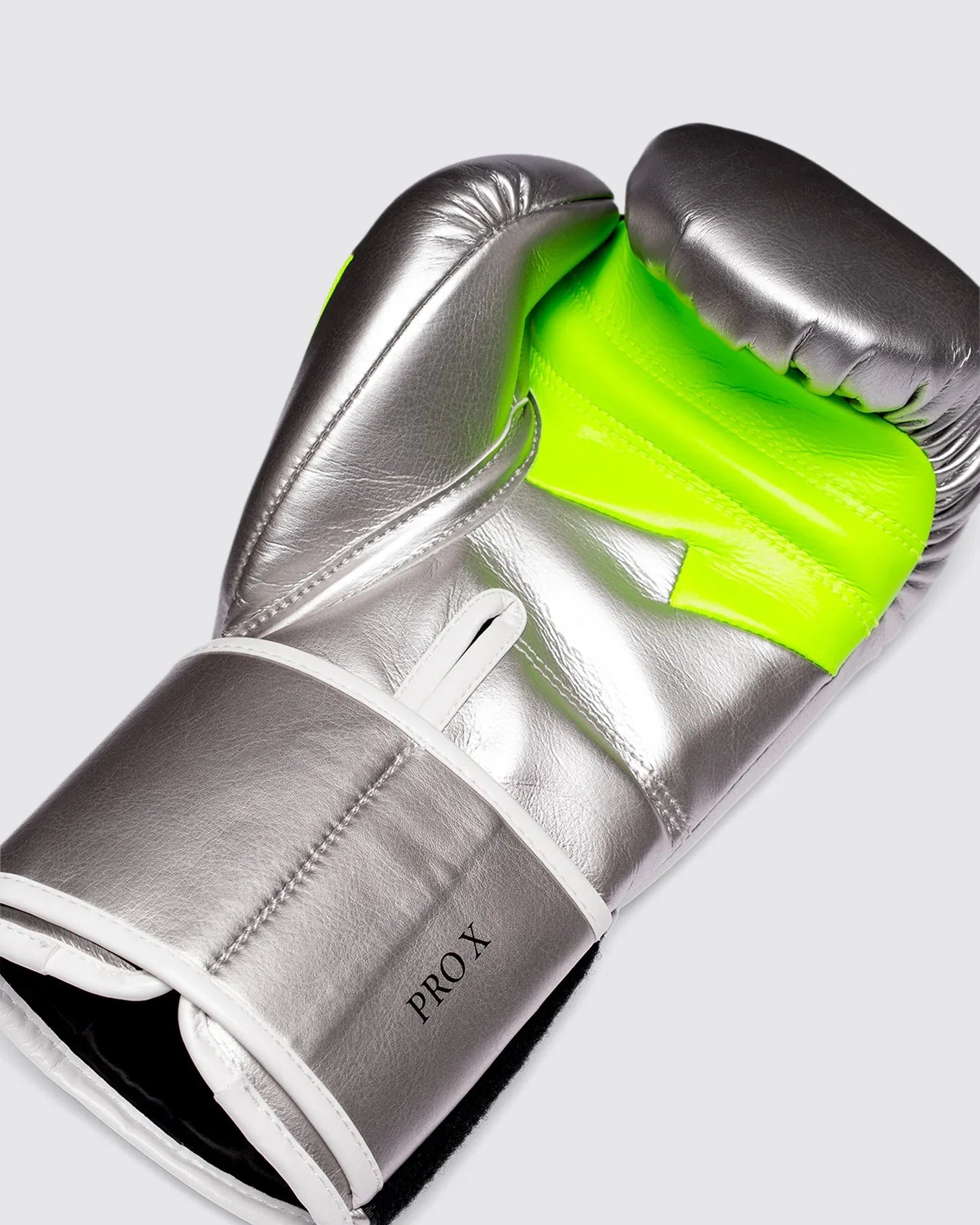 Fly Boxhandschuhe Superloop Pro X 2 - Silber/Neon Grün