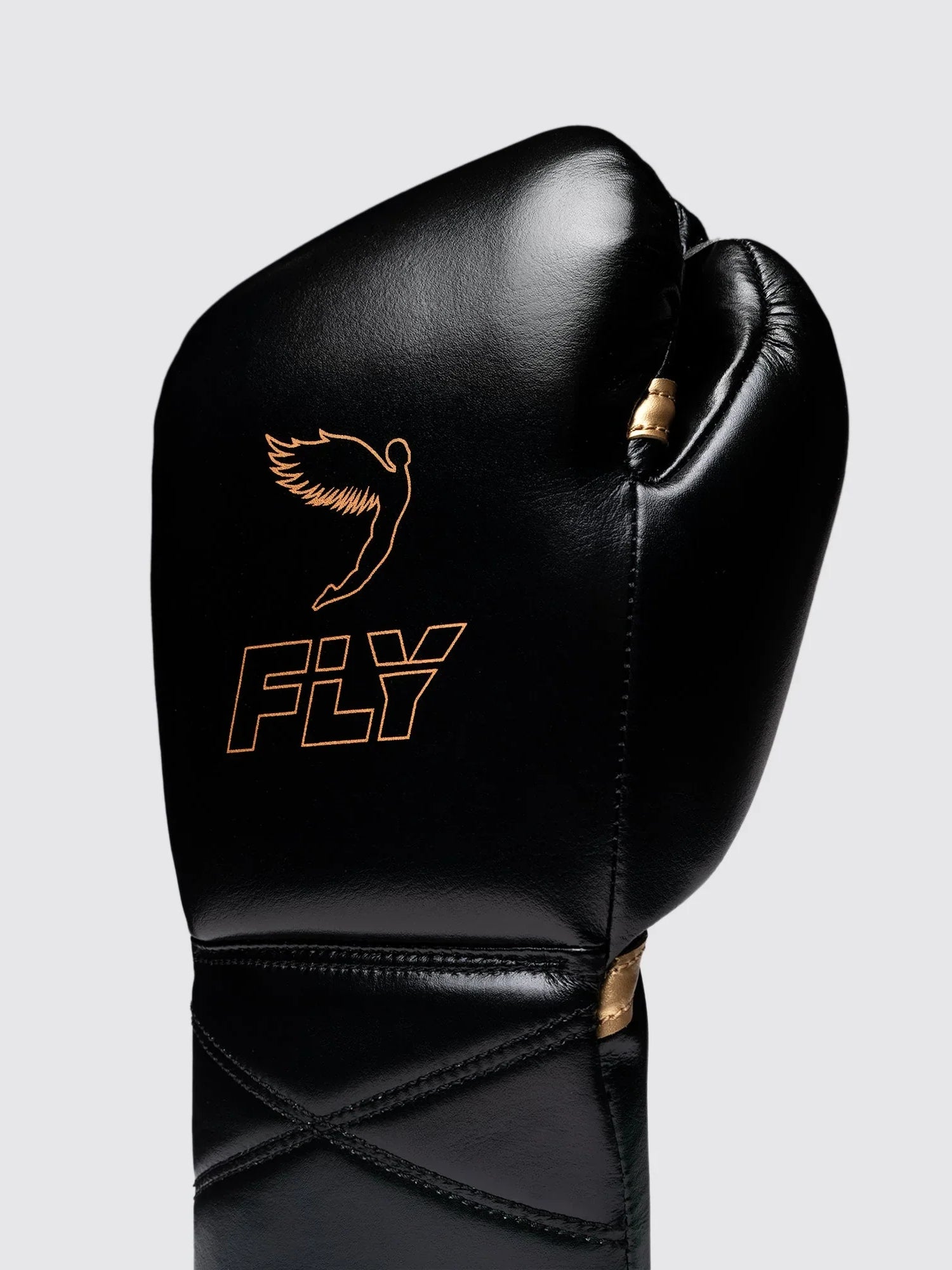 Fly Boxhandschuhe Superlace Pro X 2 - Schwarz/Gold