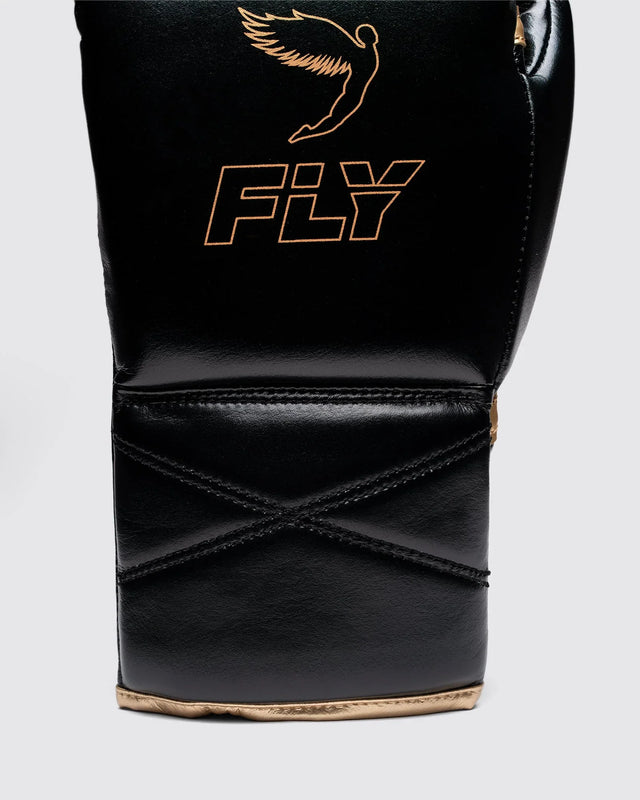 Fly Boxhandschuhe Superlace Pro X 2 - Schwarz/Gold