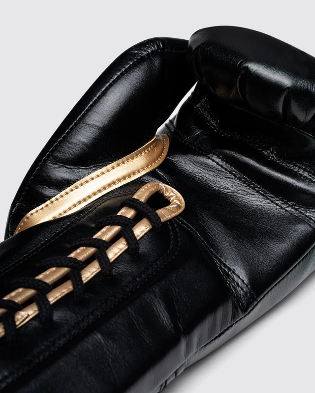 Fly Boxhandschuhe Superlace Pro X 2 - Schwarz/Gold