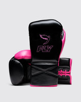 Fly Boxhandschuhe Superlace Pro X 2 - Schwarz/Rosa