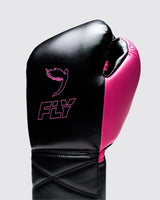 Fly Boxhandschuhe Superlace Pro X 2 - Schwarz/Rosa