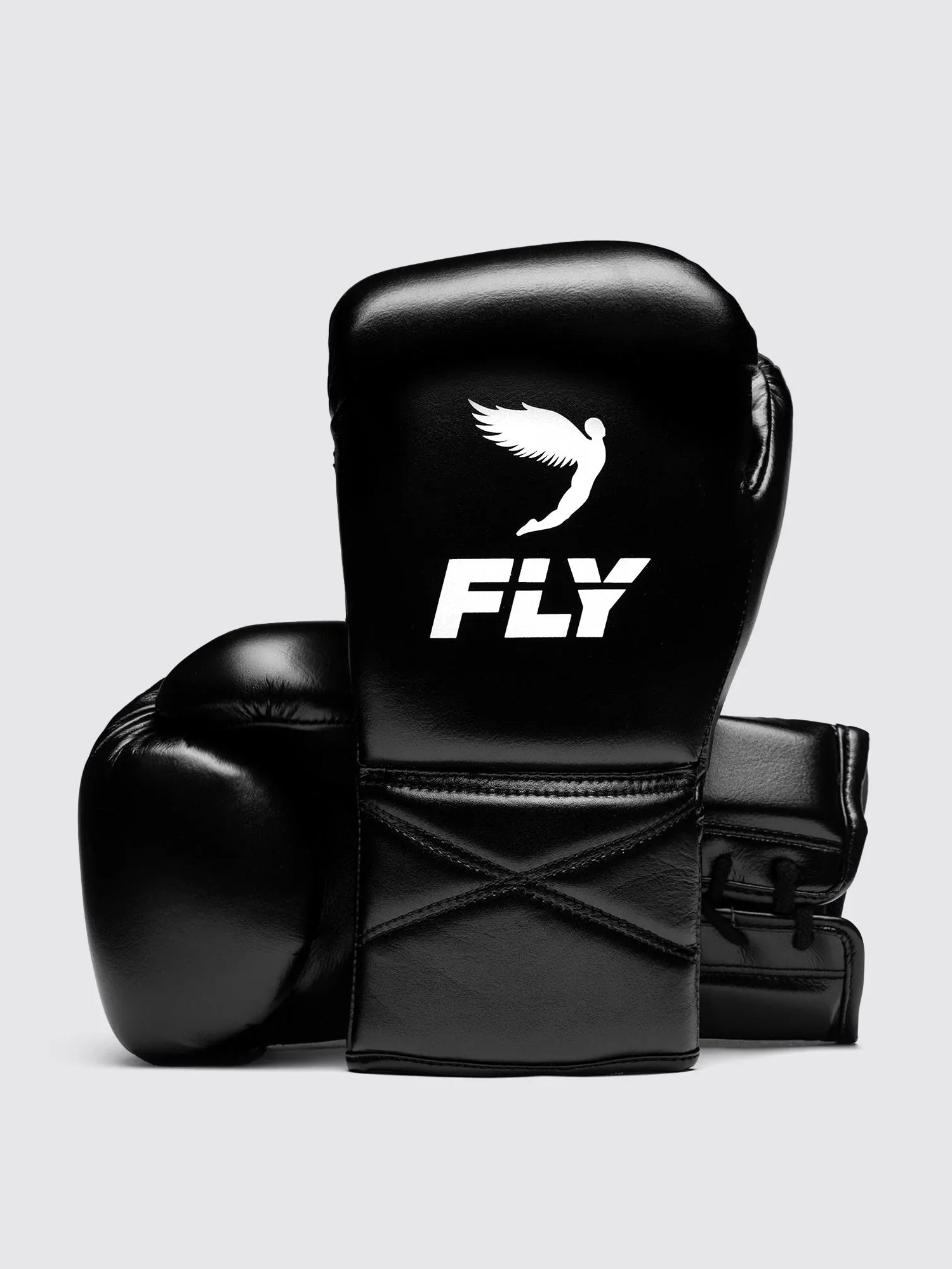 Fly Boxhandschuhe Superlace Pro X 2 - Schwarz/Weiß