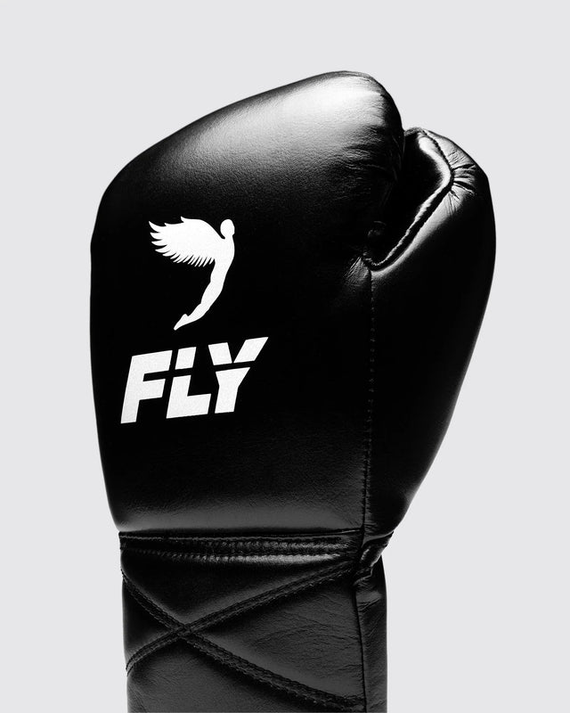 Fly Boxhandschuhe Superlace Pro X 2 - Schwarz/Weiß