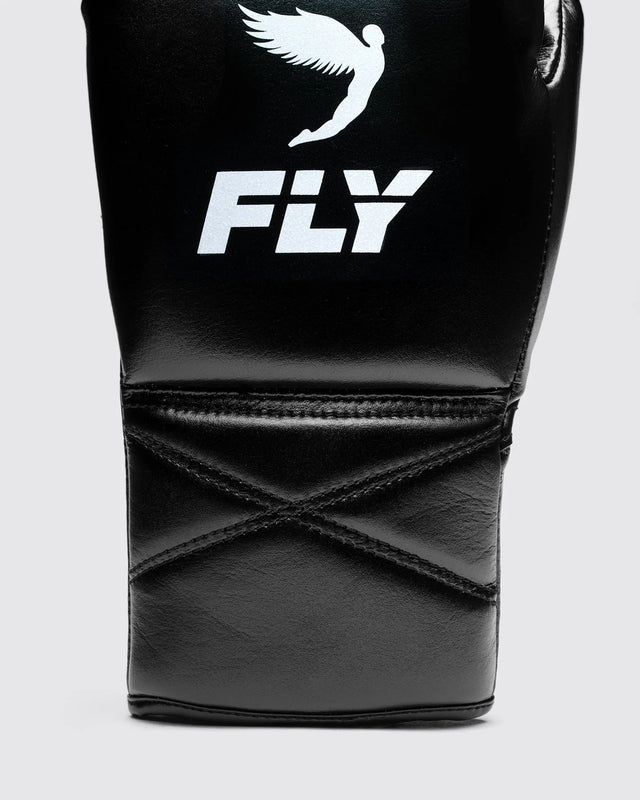 Fly Boxhandschuhe Superlace Pro X 2 - Schwarz/Weiß