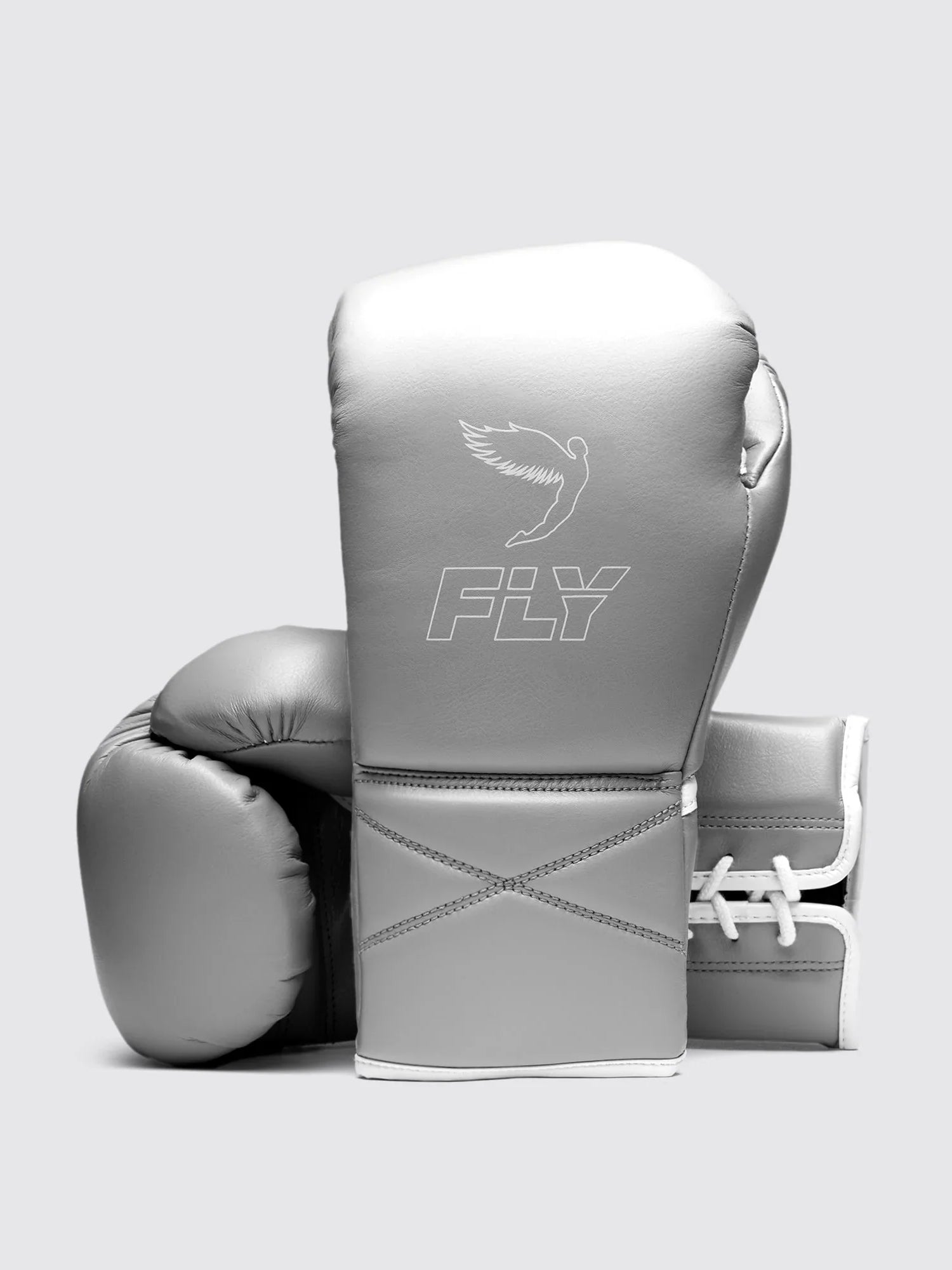 Fly Boxhandschuhe Superlace Pro X 2 - Grau