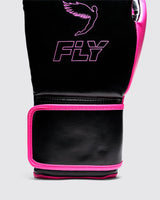 Fly Boxhandschuhe Superloop Pro X 2 - Schwarz/Rosa