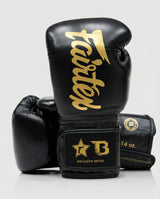Fairtex Boxhandschuhe FXB V2 – Schwarz/Gold