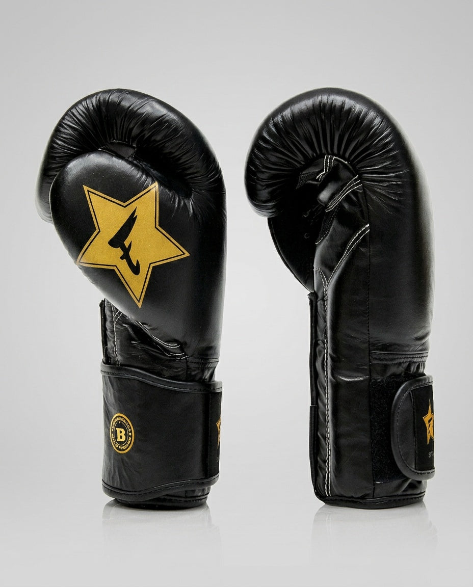 Fairtex Boxhandschuhe FXB V2 – Schwarz/Gold