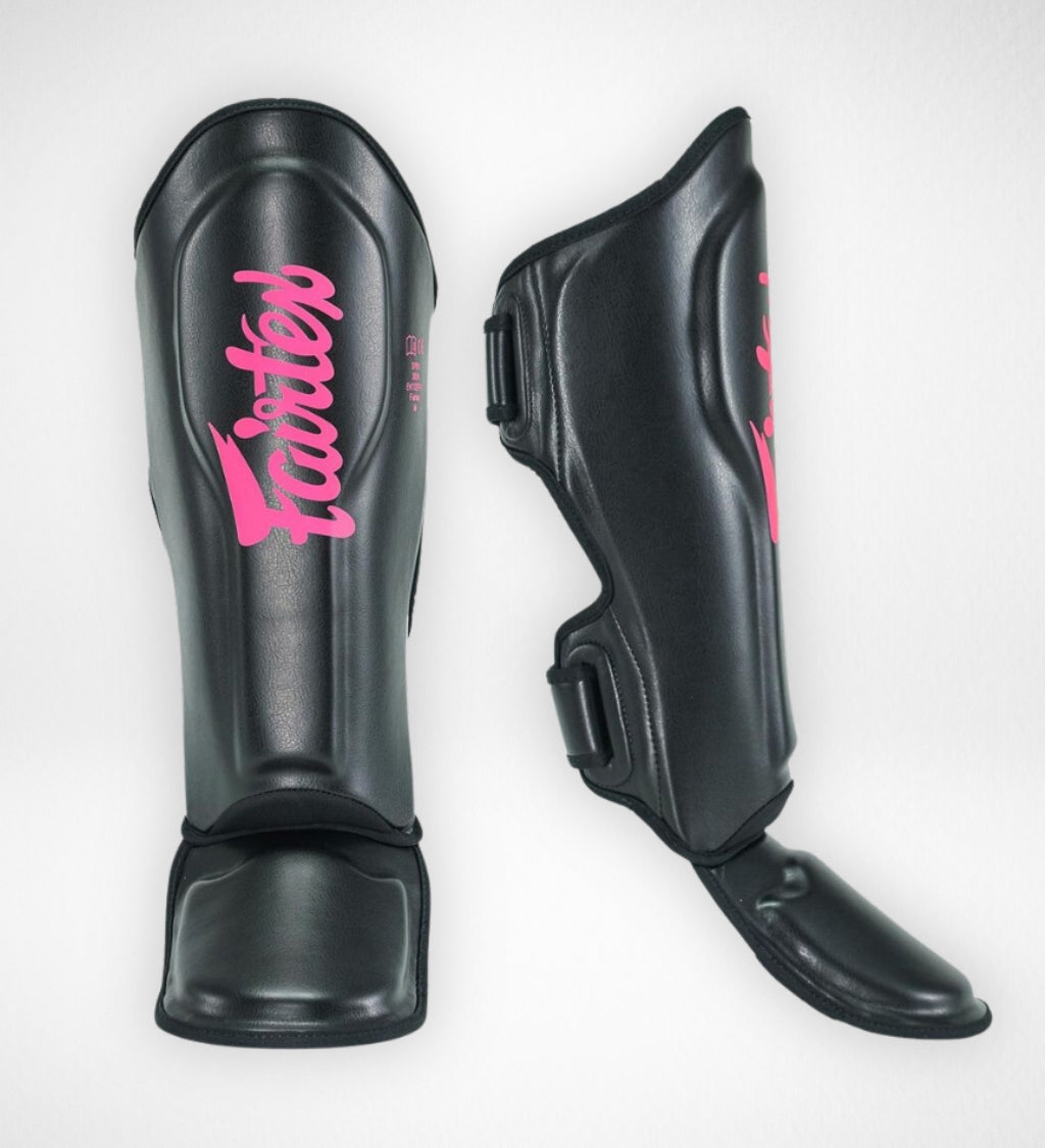 Fairtex Schienbeinschoner FXB - Schwarz/Pink