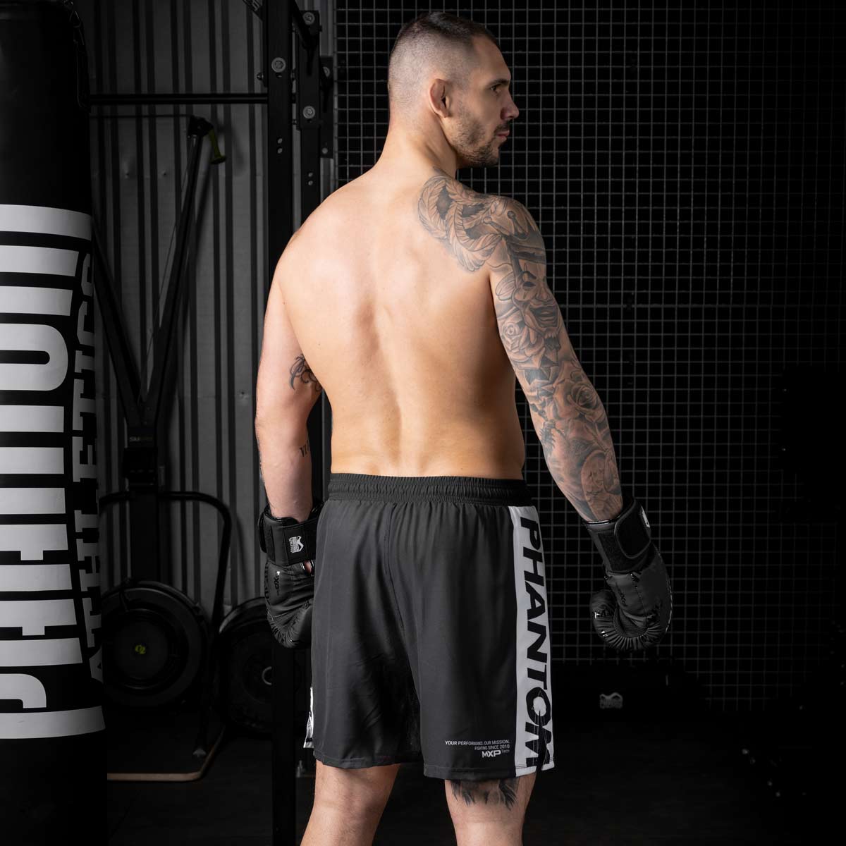 Phantom Athletics MMA Shorts EVO Apex - Schwarz