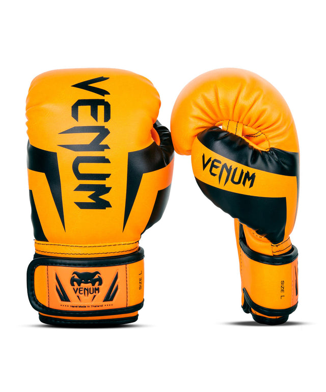 Venum Boxhandschuhe Elite Kinder – Neonorange