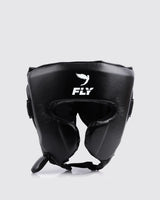 Fly Kopfschutz Knight X - Schwarz/Weiß