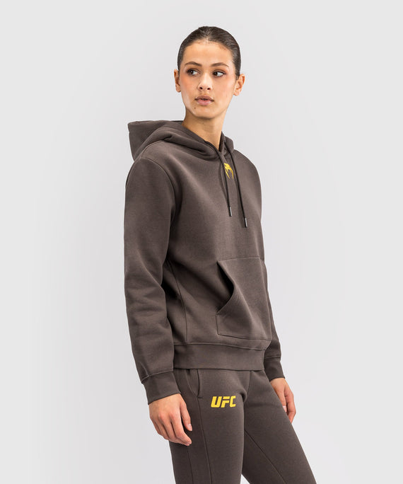UFC Venum Hoodie Damen Fusion Fight Week – Braun